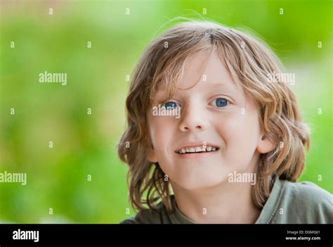 Boy, 6, portrait Stock Photo - Alamy