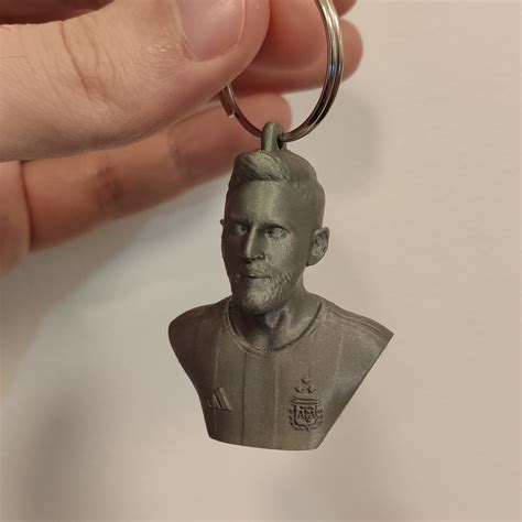 Llavero de Messi con remera de argentina by GoodFace | Download free