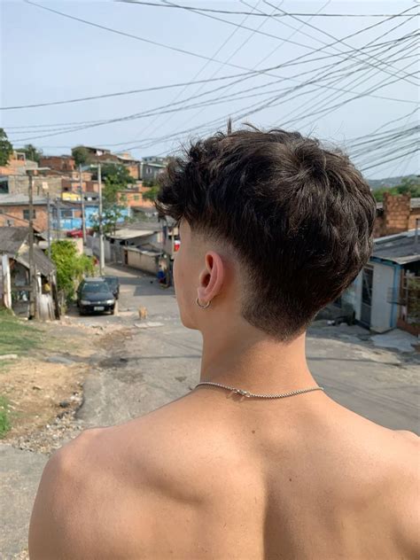 Taper Burst Fade Mullet