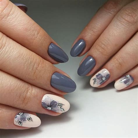 Графитовый маникюр: благородные идеи для милых дам | Новости моды Nails ...