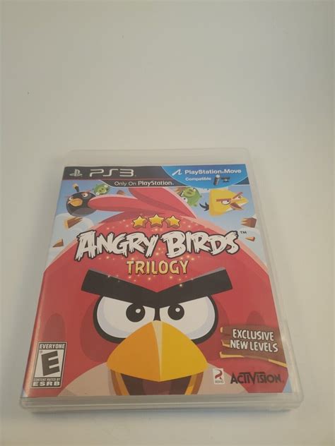 Angry Birds Trilogy PS3 PlayStation 3 - Game & Case Manual 47875767256 ...