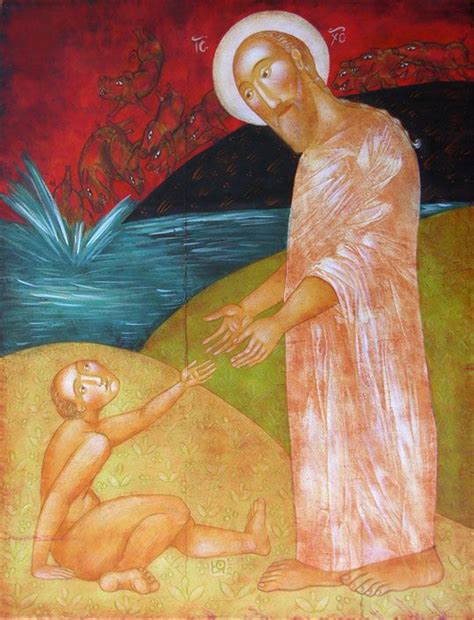 The Healing of the Deaf and Dumb Man (Mark 7:31-37), | Arte biblico ...