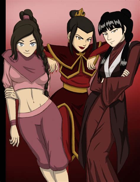 Avatar - Bad Girls | Personajes de avatar, Avatar la leyenda de aang