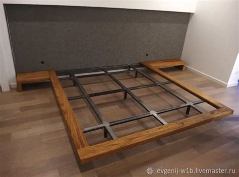 Кровати: каркас "парящей" кровати металлическийокрашенный в интернет ...