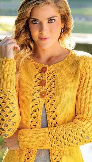 Желтый кардиган «Featurette | Bright yellow cardigan, Yellow cardigan ...