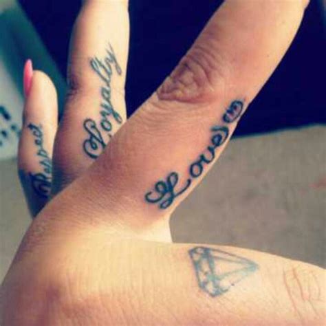 Love. It. | Finger tattoos, Finger tattoo designs, Hand tattoos