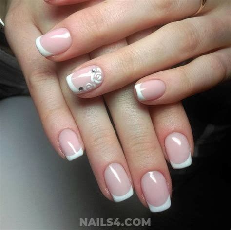 25+ Beautiful French Nail Art Designs For You | French nail designs ...