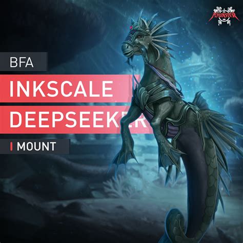 Inkscale Deepseeker is a new seahorse underwater mount added in World ...