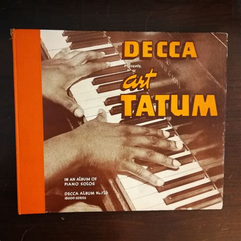 Art Tatum - Piano Solos (1940, Shellac) | Discogs