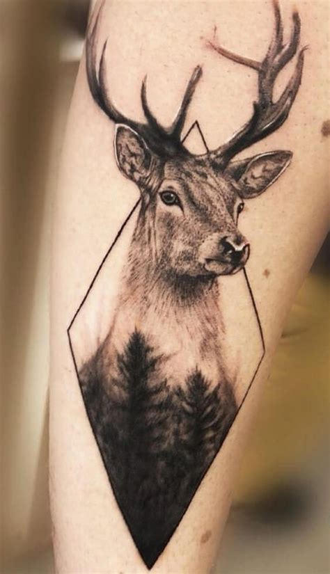 Cool Deer Tattoos