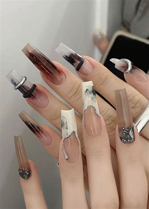 Пин от пользователя UtongYo на доске Nail | Дизайнерские ногти, Ногти ...