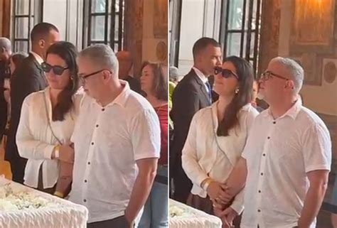 Rafael Dragaud E Preta - Ex-marido de Preta Gil vai ao velório da cantora no Theatro Municipal ...