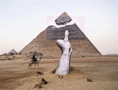 For the First Contemporary Art Show at Egypt’s Pyramids, JR Transformed ...