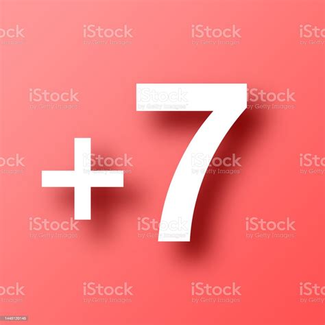 icon  red background  shadow stock illustration