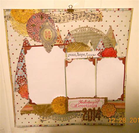 scrapbook calendar layouts jinny lurline