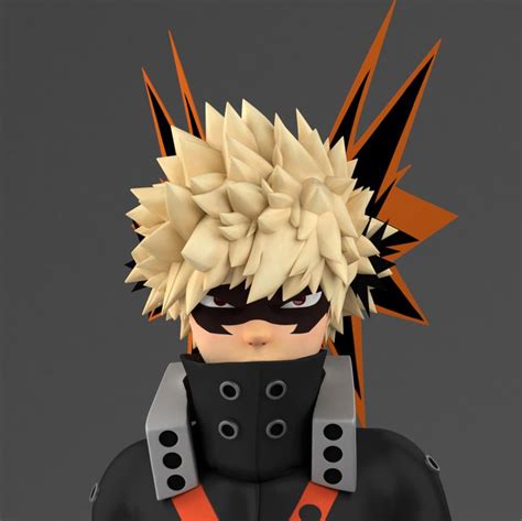 Katsuki Bakugo - Winter Costume, Liz _ Bionickiwi on ArtStation at ...