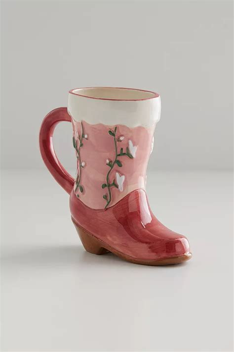 Western Boot Mug | Urban Outfitters UK