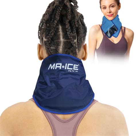 MR.ICE Neck Ice Pack for Injuries Reusable Cold Pack for Neck - Gel Ice