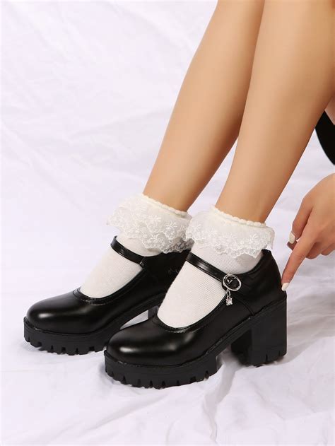 Mary Jane Shoes With Long Socks at Janelle Hernandez blog