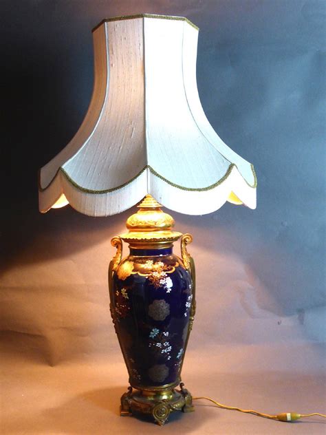 Proantic: Large XIX Lamp And Its Gilt Bronze Mount