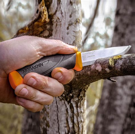 Morakniv Companion Fixed Blade Outdoor Knife with Sandvik Stainless ...