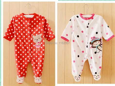 Free shipping Baby girl clothes long sleeve newborn rompers fleece ...