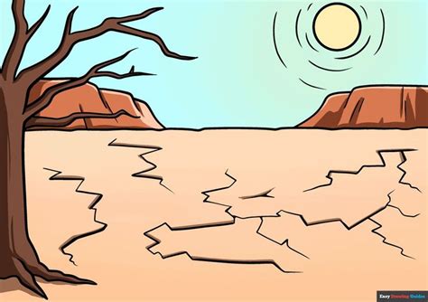 The Art Of Capturing Aridity: 7 Steps To Drawing A Drought-Seared Landscape