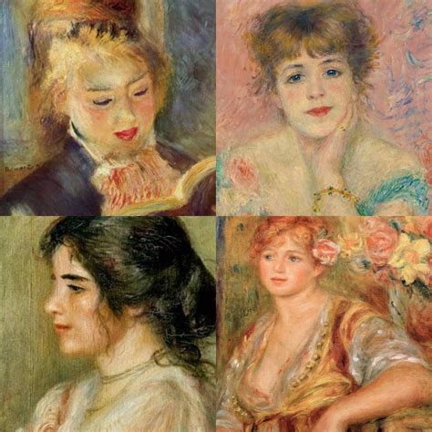 pierre auguste renoir   famous women  portrayed