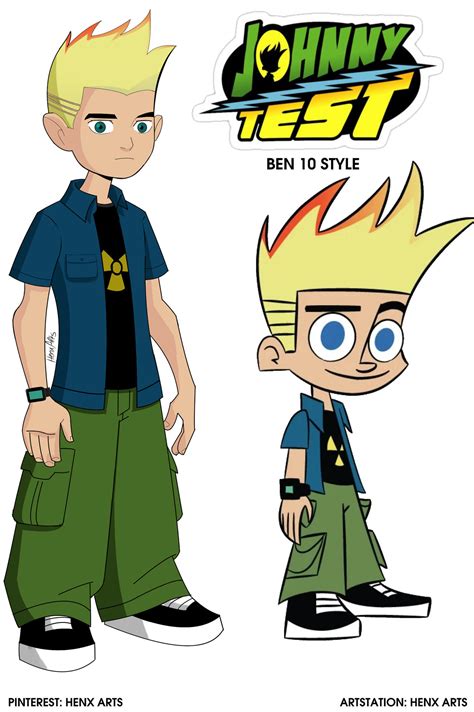Johnny Test ( BEN 10 - WHAT IF... ) by cartoon-rick on DeviantArt