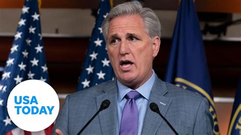 House Minority Leader Kevin McCarthy holds press conference | USA TODAY ...