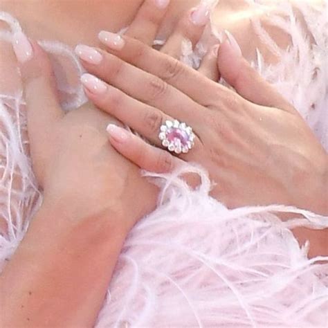 Lady Gaga Engagement Ring | Pink engagement ring, Pink engagement, Lady ...