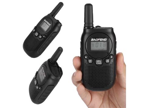 Комплект раций Baofeng BF-T6 Mini (зарядка от USB)