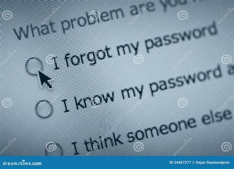 Password trouble stock image. Image of crystal, equipment - 24407277