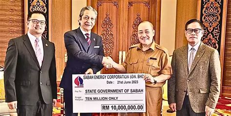 sabah energy corporation sdn bhd bayar dividen rm juta malaysia