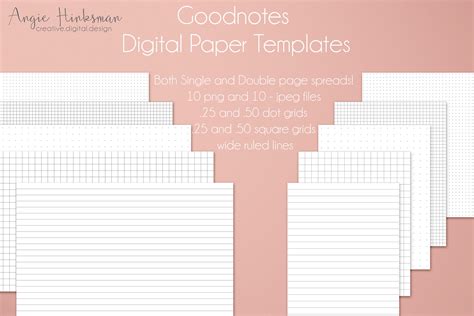 Goodnotes Bullet Journal Template Free