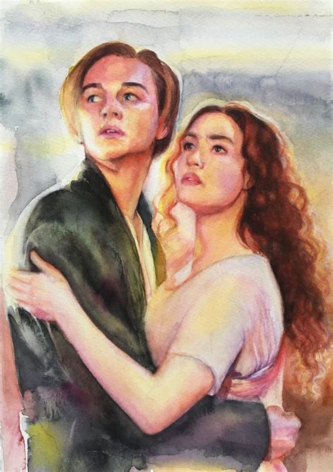 Titanic Rose And Jack Drawing
