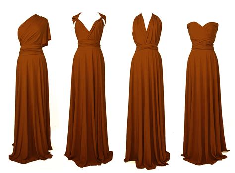 Burnt Orange Rust Bridesmaid Dresses at Sheila Tejada blog