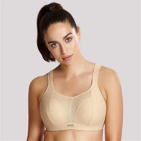 Panache sport bh zonder beugel Huidskleur - Gratis Verzend