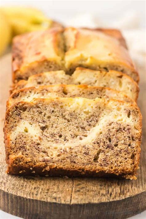 Cream Cheese Banana Bread Recipe - Eating on a Dime