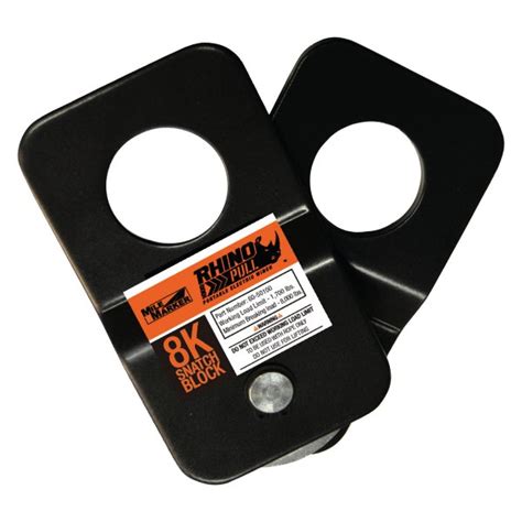 mile marker   rhino pull snatch block