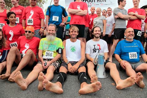 2nd Annual New York City Barefoot Run on Behance