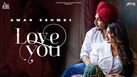latest punjabi song  video love  sung  amar sehmbi