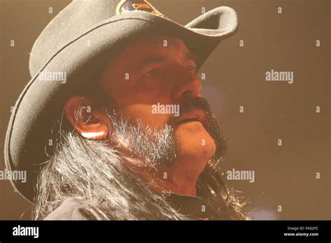 File. 29th Dec, 2015. IAN 'LEMMY' KILMISTER, founding member and singer ...