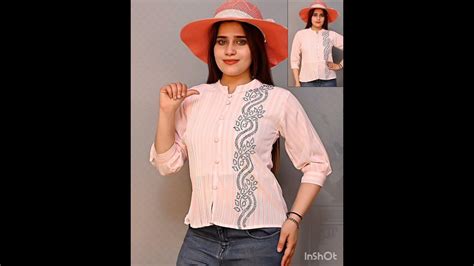 dijain printed top youtube