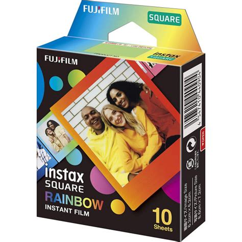 Купить Картридж Instax Square Rainbow (квадратный кадр) - Polaroid ...