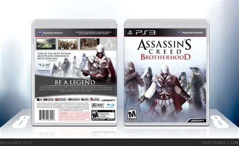 Assassin's Creed: Brotherhood PlayStation 3 Box Art Cover by hesit8