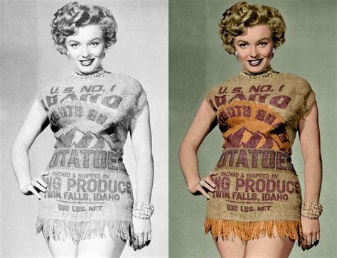 The Real Story Behind Marilyn Monroe’s Potato Sack Dress » Yodoozy®