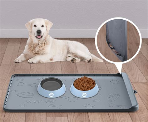 Pet Food Mat Dog Food Mat | Cat Food Mat | Helpen Pets