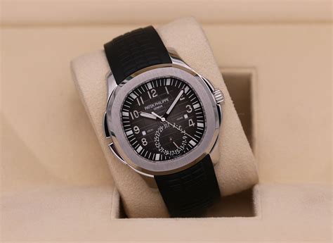 Patek Philippe Aquanaut Travel Time Grey Dial 5164A – Box & Papers ...