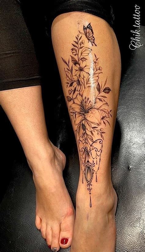 Fotos De Tatuagens Para Pernas Femininas - AS 100 MELHORES TATUAGENS NAS PERNAS FEMININAS 2021 | Tatuagem na perna ...